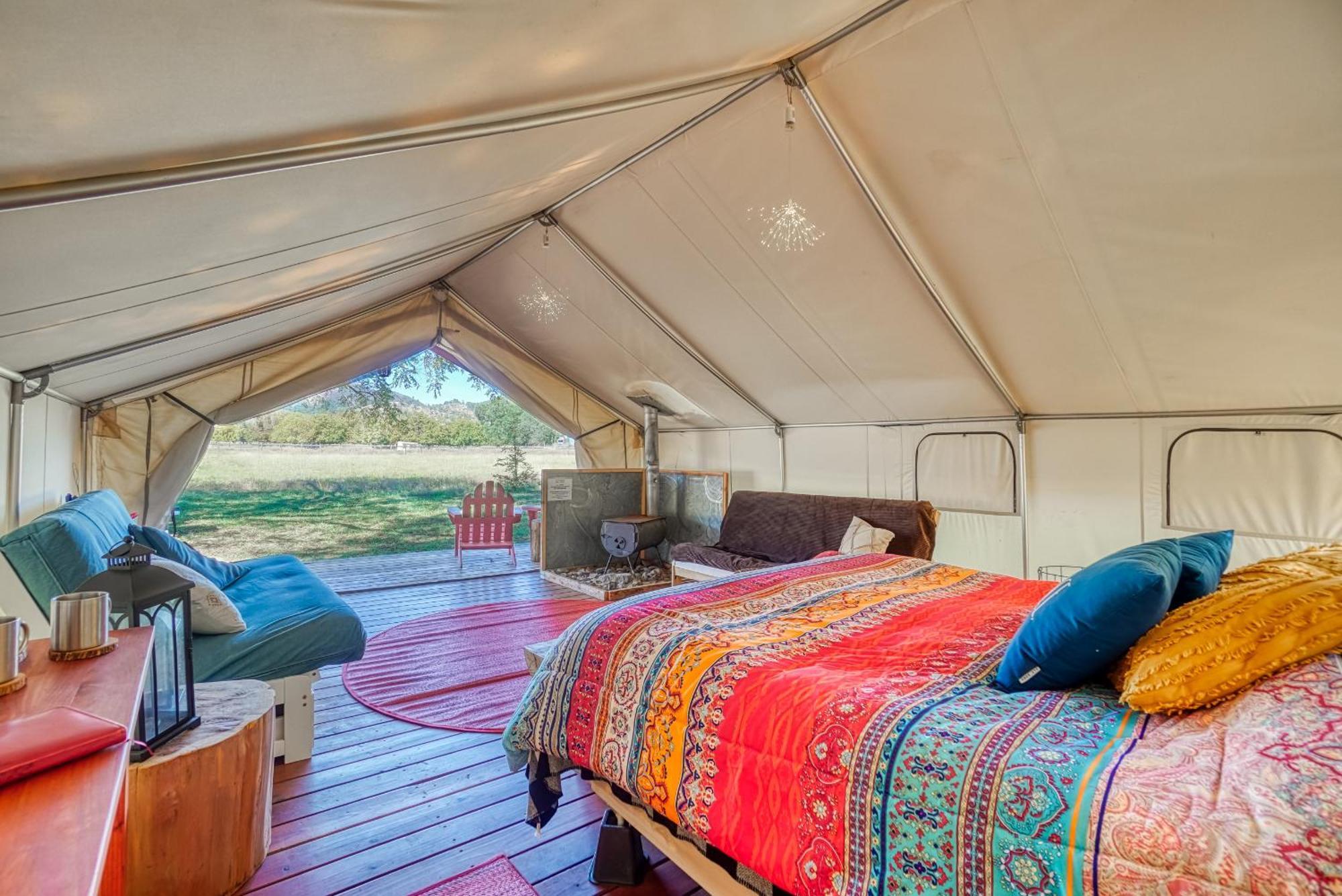 Soul Whispering Ranch Retreat Villa Upper Lake Exterior foto
